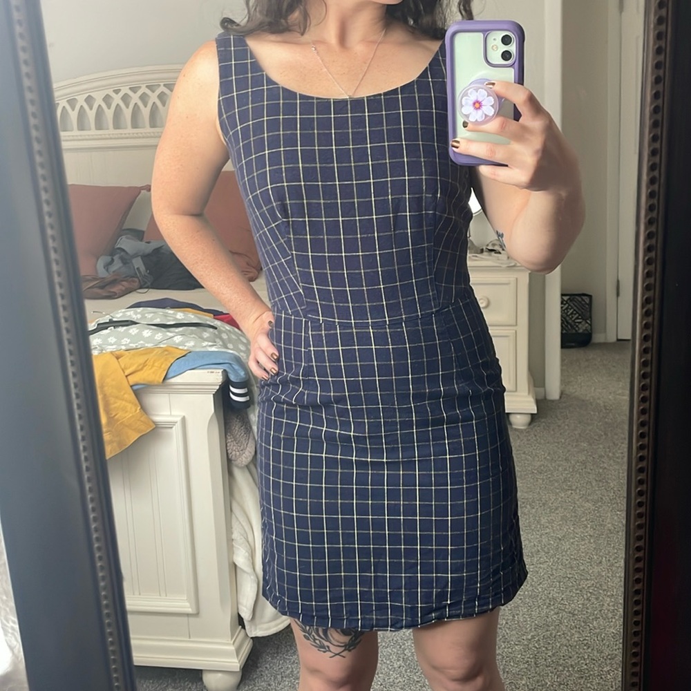 Pinstripe Dress